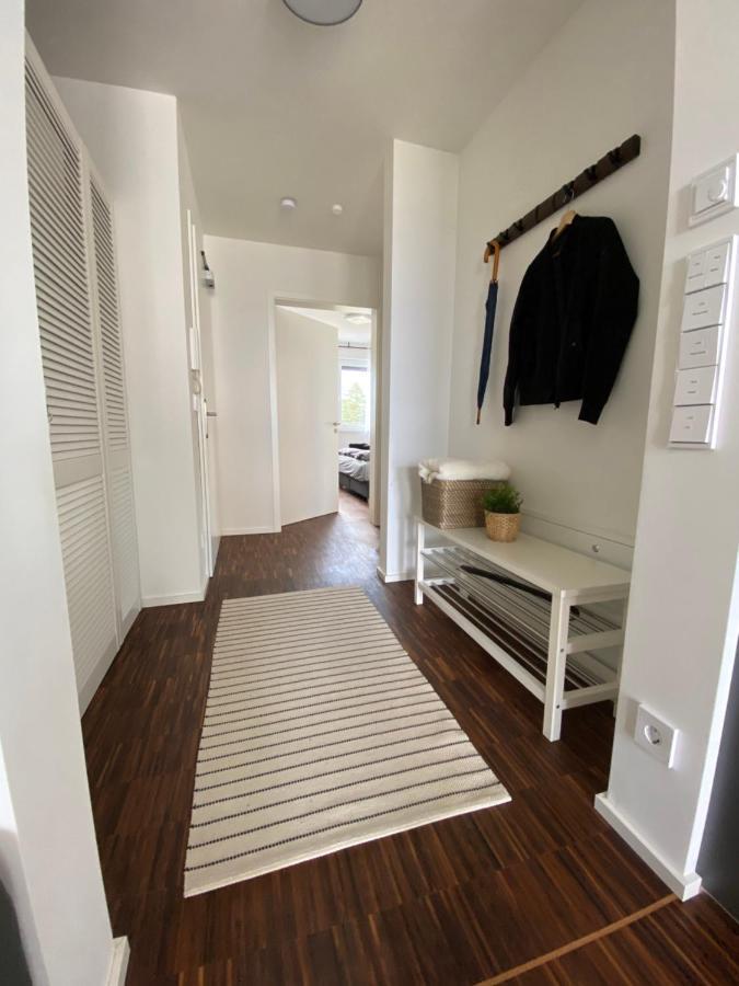 גרוסרשן Modernes Apartment Am Hafen Mit Seeblick מראה חיצוני תמונה