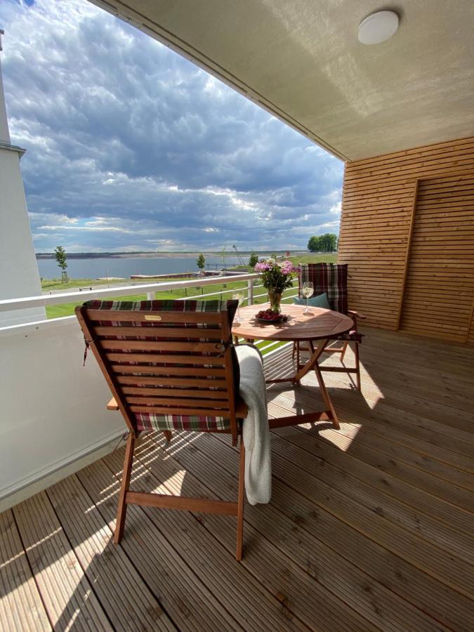 גרוסרשן Modernes Apartment Am Hafen Mit Seeblick מראה חיצוני תמונה